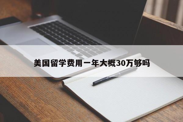 美国留学费用一年大概30万够吗