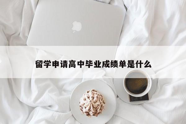 留学申请高中毕业成绩单是什么